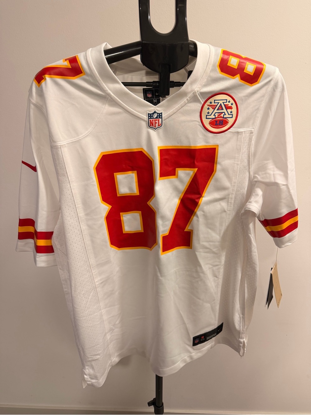 NFL Kansas City Chiefs Travis Kelce #87 Football Jersey - Men's size Medium